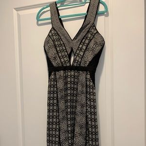BCBG high/low dress, cutout